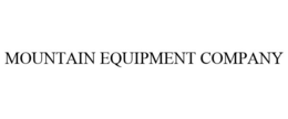 MOUNTAIN EQUIPMENT COMPANY trademark