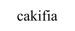CAKIFIA trademark