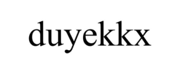 DUYEKKX trademark