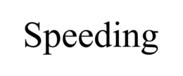 SPEEDING trademark