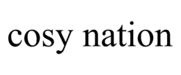 COSY NATION trademark