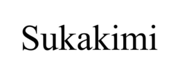SUKAKIMI trademark