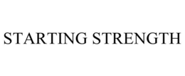 STARTING STRENGTH trademark