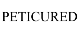 PETICURED trademark