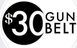 $30 GUN BELT trademark
