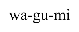 WA-GU-MI trademark