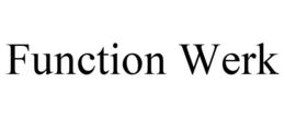 FUNCTION WERK trademark