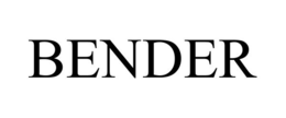 BENDER trademark
