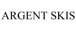 ARGENT SKIS trademark