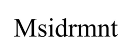 MSIDRMNT trademark