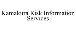 KAMAKURA RISK INFORMATION SERVICES trademark
