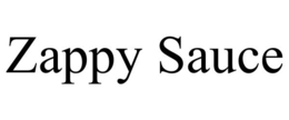 ZAPPY SAUCE trademark