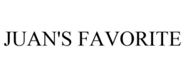 JUAN'S FAVORITE trademark