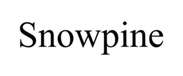 SNOWPINE trademark