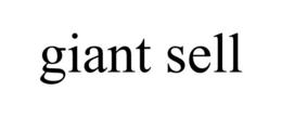 GIANT SELL trademark