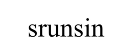 SRUNSIN trademark