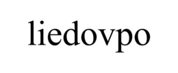 LIEDOVPO trademark