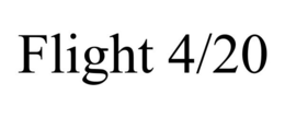 FLIGHT 4/20 trademark
