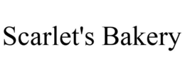 SCARLET'S BAKERY trademark