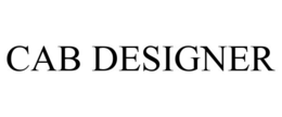 CAB DESIGNER trademark