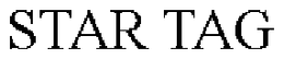 STAR TAG trademark