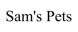 SAM'S PETS trademark