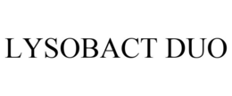 LYSOBACT DUO trademark