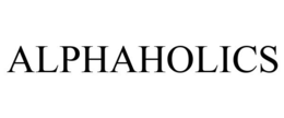 ALPHAHOLICS trademark