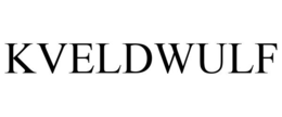 KVELDWULF trademark