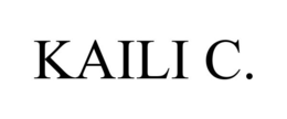 KAILI C. trademark
