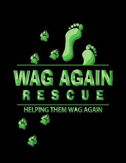 WAG AGAIN RESCUE HELPING THEM WAG AGAIN trademark