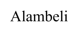 ALAMBELI trademark
