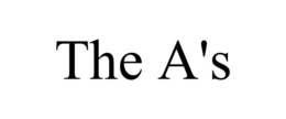 THE A'S trademark