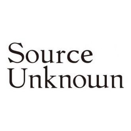 SOURCE UNKNOWN trademark