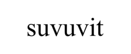 SUVUVIT trademark