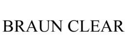 BRAUN CLEAR trademark