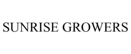 SUNRISE GROWERS trademark