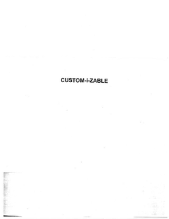CUSTOM-I-ZABLE trademark