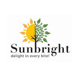 SUNBRIGHT DELIGHT IN EVERY BITE trademark