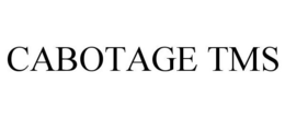 CABOTAGE TMS trademark