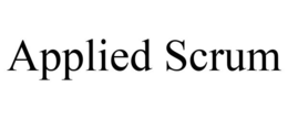 APPLIED SCRUM trademark