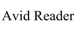 AVID READER trademark