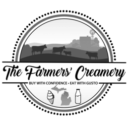 THE FARMERS' CREAMERY BUY WITH CONFIDENCE EAT WITH GUSTO trademark