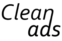 CLEAN ADS trademark