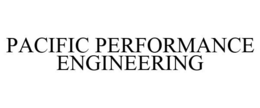 PACIFIC PERFORMANCE ENGINEERING trademark