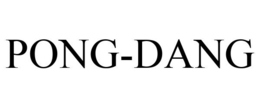 PONG-DANG trademark