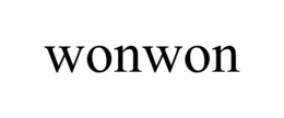 WONWON trademark