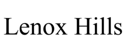 LENOX HILLS trademark