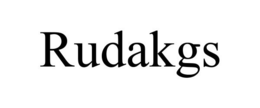 RUDAKGS trademark