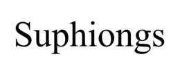 SUPHIONGS trademark